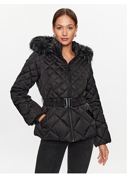 Guess Kurtka zimowa Olga W3BL35 WEX52 Czarny Regular Fit ze sklepu MODIVO w kategorii Kurtki damskie - zdjęcie 184030803