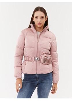 Guess Kurtka zimowa Lucia W3BL19 WEX12 Różowy Regular Fit ze sklepu MODIVO w kategorii Kurtki damskie - zdjęcie 184030813