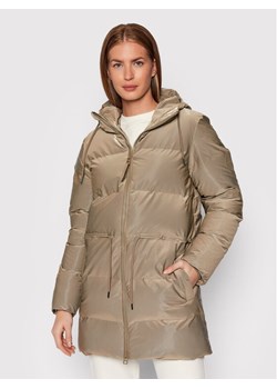 Rains Kurtka zimowa Unisex 1537 Beżowy Regular Fit ze sklepu MODIVO w kategorii Kurtki męskie - zdjęcie 184032183