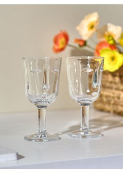 Sinsay - Kieliszki 2 pack - biały ze sklepu Sinsay w kategorii Kieliszki - zdjęcie 184033134