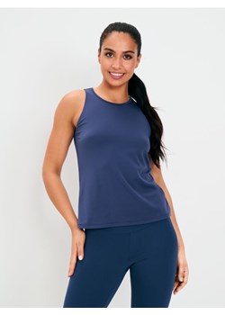 Sinsay - Sportowy top Gym Hard - granatowy ze sklepu Sinsay w kategorii Bluzki damskie - zdjęcie 184033151