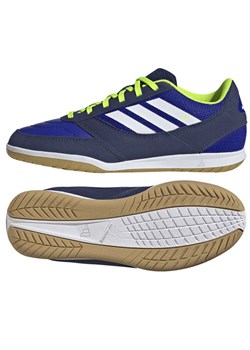 Buty piłkarskie adidas Top Sala Competition Ii Jr JR5391 niebieskie ze sklepu ButyModne.pl w kategorii Buty sportowe dziecięce - zdjęcie 184033562