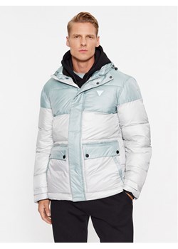 Guess Kurtka zimowa Z3BL02 WFQ80 Szary Regular Fit ze sklepu MODIVO w kategorii Kurtki męskie - zdjęcie 184034040