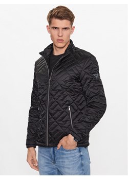 Guess Kurtka przejściowa M3YL11 WFHN2 Czarny Regular Fit ze sklepu MODIVO w kategorii Kurtki męskie - zdjęcie 184034470