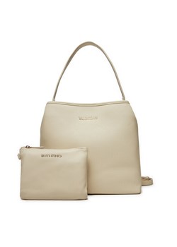 Torebka Valentino Brixton VBS7LX03 Écru ze sklepu eobuwie.pl w kategorii Torby Shopper bag - zdjęcie 184035692