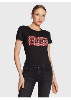 Liu Jo T-Shirt WA3467 JS923 Czarny Regular Fit ze sklepu MODIVO w kategorii Bluzki damskie - zdjęcie 184035823