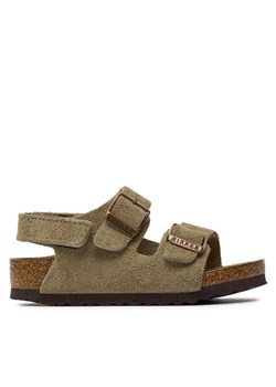 Sandały Birkenstock Milano 1021723 S Brązowy ze sklepu eobuwie.pl w kategorii Sandały dziecięce - zdjęcie 184037761