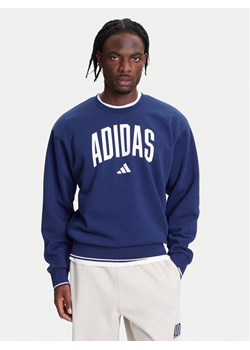 adidas Bluza Collegiate JM1734 Niebieski Regular Fit ze sklepu MODIVO w kategorii Bluzy męskie - zdjęcie 184038424
