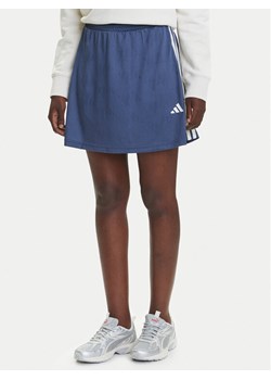 adidas Spódnica mini Stadium 3-Stripes Tennis Inspired Jacquard JV5632 Niebieski Regular Fit ze sklepu MODIVO w kategorii Spódnice - zdjęcie 184038473