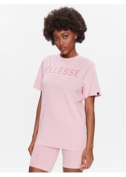 Ellesse T-Shirt Loftini SGR17780 Różowy Regular Fit ze sklepu MODIVO w kategorii Bluzki damskie - zdjęcie 184038570