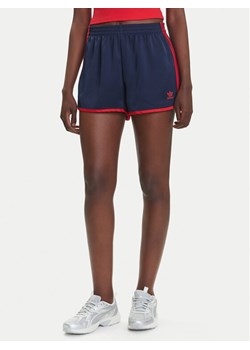 adidas Szorty sportowe adicolor 3-Stripes Sprinter JZ3514 Granatowy Loose Fit ze sklepu MODIVO w kategorii Szorty - zdjęcie 184038572