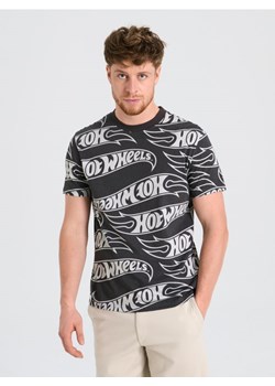 Sinsay - Koszulka Hot Wheels - szary ze sklepu Sinsay w kategorii T-shirty męskie - zdjęcie 184040524