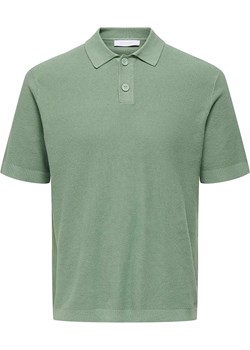 ONLY &amp; SONS Koszulka polo &quot;Tony&quot; w kolorze zielonym ze sklepu Limango Polska w kategorii T-shirty męskie - zdjęcie 184041882