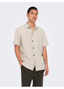 ONLY &amp; SONS Koszula &quot;Kodyl&quot; w kolorze beżowym ze sklepu Limango Polska w kategorii Koszule męskie - zdjęcie 184042063
