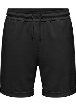 ONLY &amp; SONS Szorty dresowe &quot;Kodyl&quot; w kolorze czarnym ze sklepu Limango Polska w kategorii Spodenki męskie - zdjęcie 184042070