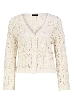 Sublevel Kardigan w kolorze kremowym - id: 17216300 - marki SUBLEVEL - 184042271 Sublevel Kardigan w kolorze kremowym ze sklepu Limango Polska w kategorii Swetry damskie - zdjęcie 184042271