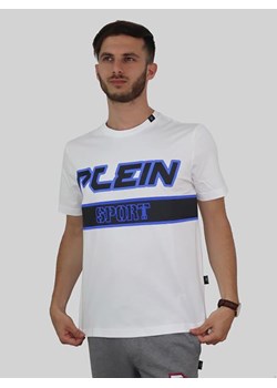 Plein Sport Koszulka w kolorze białym ze sklepu Limango Polska w kategorii T-shirty męskie - zdjęcie 184042900