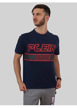 Plein Sport Koszulka w kolorze granatowym ze sklepu Limango Polska w kategorii T-shirty męskie - zdjęcie 184042901