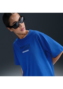 Damski T-shirt piłkarski Nike Chelsea F.C. Supporter - Niebieski ze sklepu Nike poland w kategorii Bluzki damskie - zdjęcie 184044183