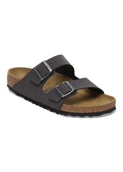 Klapki Birkenstock Arizona Bs Birko-Flor Nubuk M 1029134 szare - id: 227493 - marki BIRKENSTOCK - 184044463 Klapki Birkenstock Arizona Bs Birko-Flor Nubuk M 1029134 szare ze sklepu ButyModne.pl w kategorii Klapki damskie - zdjęcie 184044463
