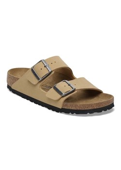 Klapki Birkenstock Arizona Bs Birko-Flor Nubuk M 1029170 beżowy ze sklepu ButyModne.pl w kategorii Klapki damskie - zdjęcie 184044464