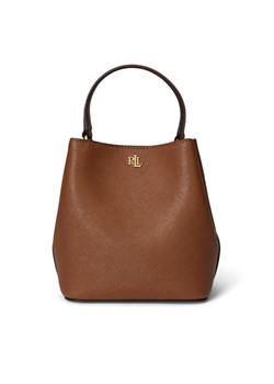 Torebka LAUREN RALPH LAUREN 431969365002 Brązowy ze sklepu eobuwie.pl w kategorii Torby Shopper bag - zdjęcie 184044653