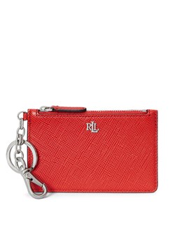 Etui na karty kredytowe LAUREN RALPH LAUREN 432966789006 Czerwony ze sklepu eobuwie.pl w kategorii Etui - zdjęcie 184044691