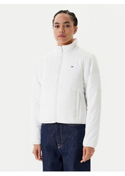 Tommy Jeans Kurtka przejściowa DW0DW20958 Biały Regular Fit ze sklepu MODIVO w kategorii Kurtki damskie - zdjęcie 184045554