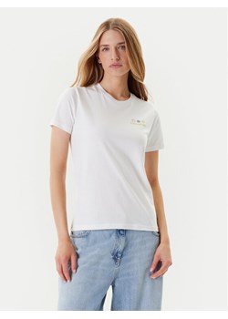 Converse T-Shirt Sea 10027759-A01 Biały Regular Fit ze sklepu MODIVO w kategorii Bluzki damskie - zdjęcie 184045612