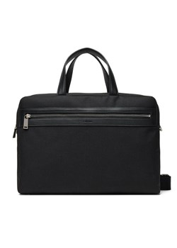 Calvin Klein Torba na laptopa Contrast Commuter Bag LV04D3032G Czarny ze sklepu MODIVO w kategorii Torby na laptopa - zdjęcie 184045673