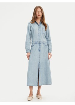 United Colors Of Benetton Sukienka jeansowa 4RZKDV0B5 Niebieski Regular Fit ze sklepu MODIVO w kategorii Sukienki - zdjęcie 184045720