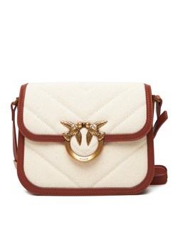 PINKO Torebka Love Box Bag Fl Mini PE 25 PLTT 104297 A2C7 Beżowy ze sklepu MODIVO w kategorii Listonoszki - zdjęcie 184045761