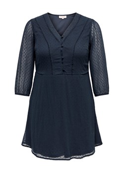 ONLY Carmakoma Sukienka codzienna 15286751 Niebieski Regular Fit ze sklepu MODIVO w kategorii Sukienki - zdjęcie 184045763