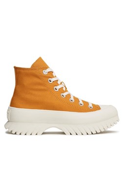 Converse Trampki Chuck Taylor All Star Lugged 2.0 Hi A06022C Żółty ze sklepu MODIVO w kategorii Trampki damskie - zdjęcie 184045822
