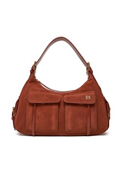 PINKO Torebka Cargo Bag Maxi PE 25 PLTT 104507 A29N Brązowy ze sklepu MODIVO w kategorii Torebki damskie - zdjęcie 184045823