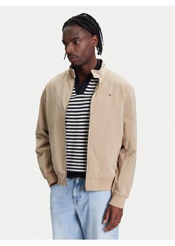 Tommy Hilfiger Kurtka bomber Harrington MW0MW39637 Beżowy Regular Fit ze sklepu MODIVO w kategorii Kurtki męskie - zdjęcie 184045830