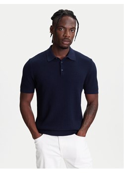 United Colors Of Benetton Polo 1198U301H Granatowy Regular Fit ze sklepu MODIVO w kategorii T-shirty męskie - zdjęcie 184045831