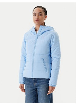 Tommy Jeans Kurtka przejściowa DW0DW20959 Błękitny Slim Fit ze sklepu MODIVO w kategorii Kurtki damskie - zdjęcie 184045833