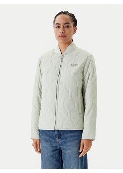 Tommy Jeans Kurtka przejściowa DW0DW20962 Zielony Regular Fit ze sklepu MODIVO w kategorii Kurtki damskie - zdjęcie 184045863