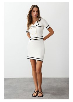 trendyol 2-częściowy zestaw w kolorze biało-czarnym ze sklepu Limango Polska w kategorii Spódnice - zdjęcie 184047961