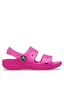 Sandały Crocs Toddler Classic Crocs Sandal 207537 Różowy ze sklepu eobuwie.pl w kategorii Sandały dziecięce - zdjęcie 184048641
