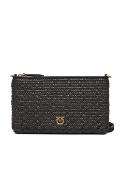 PINKO Torebka Flat Horizontal Mini PE 25 PCPL 104277 A2CF Czarny ze sklepu MODIVO w kategorii Listonoszki - zdjęcie 184048873
