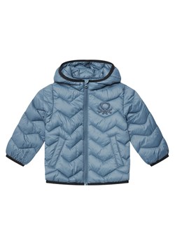 United Colors Of Benetton Kurtka przejściowa 2TWDGN02V Niebieski Regular Fit ze sklepu MODIVO w kategorii Kurtki chłopięce - zdjęcie 184048900
