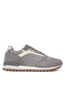BOSS Sneakersy Parkour  50523221 Szary ze sklepu MODIVO w kategorii Buty sportowe męskie - zdjęcie 184048961
