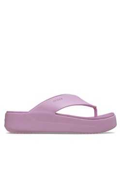 Crocs Japonki Getaway Platform Flip 209410 Różowy ze sklepu MODIVO w kategorii Klapki damskie - zdjęcie 184048981