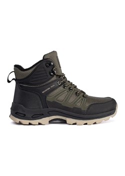 Vico Buty trekkingowe męskie zielono-czarne zielone ze sklepu ButyModne.pl w kategorii Buty trekkingowe męskie - zdjęcie 184049514