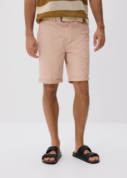 Reserved - Szorty slim fit - różowy ze sklepu Reserved w kategorii Spodenki męskie - zdjęcie 184050684