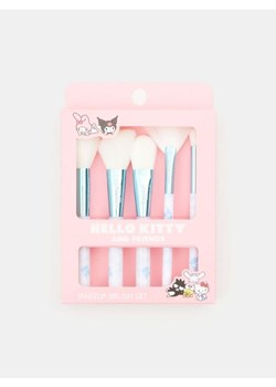 Sinsay - Pędzle do makijażu 5 pack Hello Kitty - błękitny ze sklepu Sinsay w kategorii Pędzle do makijażu - zdjęcie 184051134