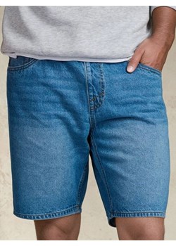 Sinsay - Szorty jeansowe jogger - niebieski ze sklepu Sinsay w kategorii Spodenki męskie - zdjęcie 184051173