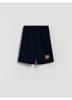 Reserved - Szorty FC Barcelona - granatowy ze sklepu Reserved w kategorii Spodenki chłopięce - zdjęcie 184052661
